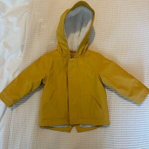 Yellow Toddler Rain Jacket